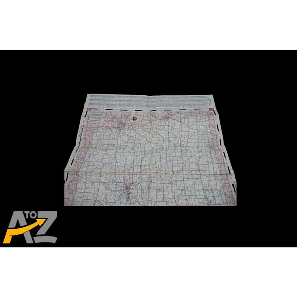 Vintage Standard Oil Company Iowa travel Pocket Road Map - Picture 7 of 10